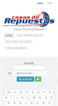 Mobile Screenshot of casasderepuestos.com